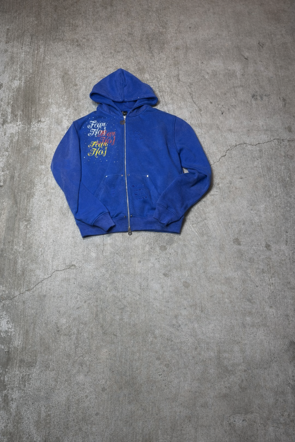 Blue goblin jacket